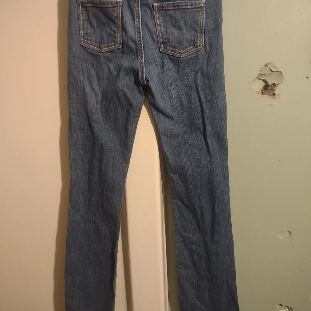 Girls Old Navy Boot Cut Jeans 5 pockets stretch size 14‎ Slim